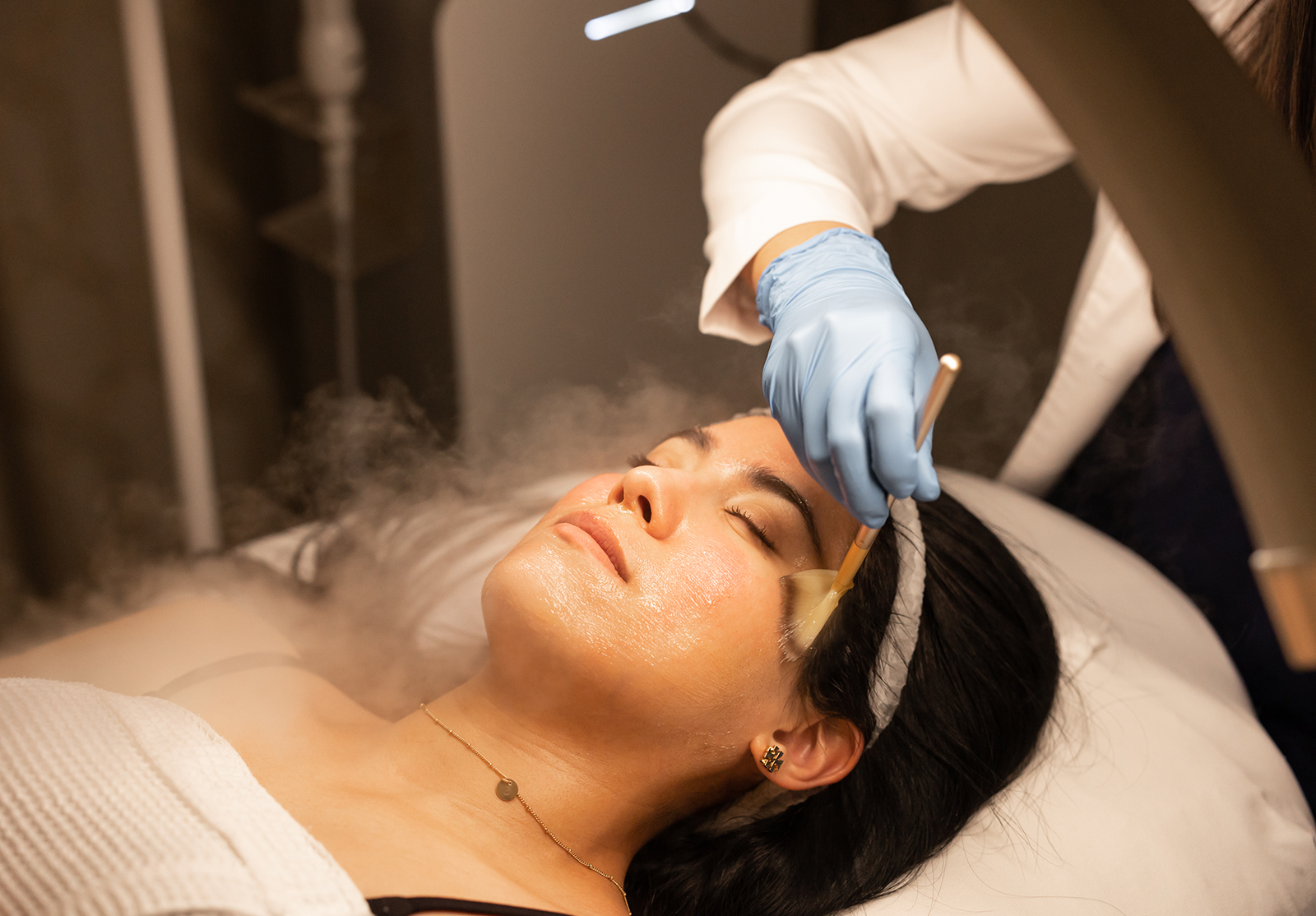 Chemical peel facial treatment at Accelerated Aesthetics in Elmhurst, IL